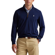 Polo Performance Ralph Lauren Fine Gauge Terry Half Zip - Refined Navy