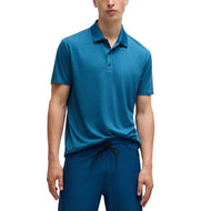 Boss Paddytech Stretch Jersey Polo Golf Shirt - Teal