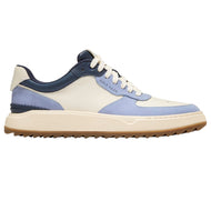 Cole Haan GrandPro Crossover 防水宽幅高尔夫球鞋 - 象牙色/海军蓝