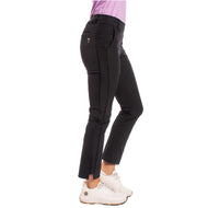 Golftini Women's Stretch Ankle Golf Pants - Black/Black