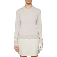 J.Lindeberg Women's Joanna Knitted Cardigan - Moonbeam