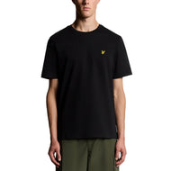 Lyle&Scott Plain高尔夫T恤 - 喷气黑色