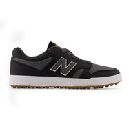 New Balance 480 Spikeless Wide (2E) Golf Shoes - Black/Grey