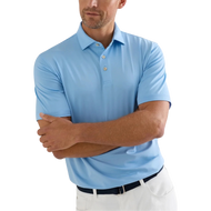 Peter Millar 纯色性能球衣高尔夫 Polo 衫 - 黑色(副本)