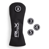 RLX Ralph Lauren Embroidered Hybrid Head Cover - Black
