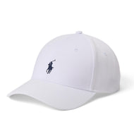 RLX Ralph Lauren 马球运动员斜纹高尔夫球帽 - 陶瓷白色