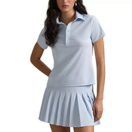 RLX Ralph Lauren Women's Tour Pique Golf Polo Shirt - Office Blue