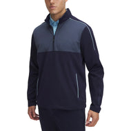 Under Armour Drive Wind Golf 1/4 ZIP-午夜海军