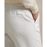 RLX Ralph Lauren Women's Stretch Twill 5 Pocket Golf Pants - Ceramic White