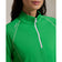RLX Ralph Lauren Women's Jersey UV Quarter Zip Golf Pullover - Tiller Green