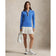 RLX Ralph Lauren Women's Jersey UV Quarter Zip Golf Pullover - Summer Blue
