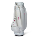 RLX Ralph Lauren Women's Big Pony Golf Bag - Ceramic White