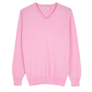 跨女子吉娜V领高尔夫针织 - 丁香囊