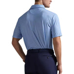 RLX Ralph Lauren 印花轻质气流高尔夫 Polo 衫 - 秋季蓝色玉兰钻石