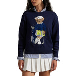 RLX Ralph Lauren Women's Polo Bear Knit - Refined Navy