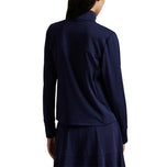 RLX Ralph Lauren Women's Half Zip Interlock Pullover - Refined Navy