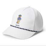 RLX Ralph Lauren Polo Bear 绳索高尔夫帽 - 陶瓷白