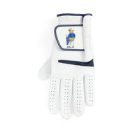 RLX Ralph Lauren Women's Polo Bear Leather Golf Glove Left - White