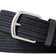 RLX Ralph Lauren 皮革饰边织带高尔夫腰带 - Polo 黑色