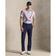 RLX Ralph Lauren 印花轻质气流高尔夫 Polo 衫 - 秋季蓝色 Beekman Deco
