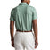 RLX Ralph Lauren 印花轻质气流高尔夫 Polo 衫 - 内陆绿色斗牛犬方巾