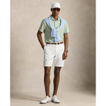 RLX Ralph Lauren 印花轻质气流高尔夫 Polo 衫 - 内陆绿色萨凡纳藤
