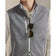 RLX Ralph Lauren Kinetic Spacer Full Zip Golf Vest - Peak Grey/Stone Pebble