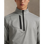 RLX Ralph Lauren Lux Perf Half Zip Pullover - Andover Heather