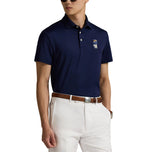 RLX RALPH LAUREN量身定制的Polo Bear Pique Golf Polo衬衫 - 精制海军
