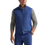 RLX Ralph Lauren Performance Wool Full Zip Golf Vest - Old Royal