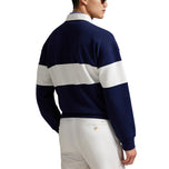 RLX RALPH LAUREN CLASSIC FIT双系带披肩 - 精制海军/陶瓷白色