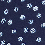 RLX Ralph Lauren Tailored Fit Printed Airflow Golf Polo Shirt - Refined Navy Dice Game