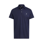 RLX Ralph Lauren 高性能弹力网眼高尔夫 Polo 衫 - 精致海军蓝
