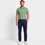 RLX Ralph Lauren 高性能弹力网眼高尔夫 Polo 衫 - 内陆绿色