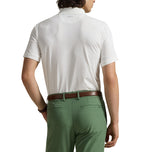 RLX Ralph Lauren Tailored Fit Lightweight Airflow Golf Polo Shirt - Ceramic White