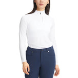 Rohnisch Women's Addy Long Sleeve Golf Shirt - White