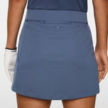 J.Lindeberg Women's Amelie Golf Skirt - Vintage Indigo