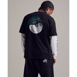 Malbon Bermuda Baldwin 高尔夫 T 恤 - 黑色