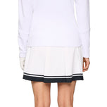 J.Lindeberg Women's Beth Golf Skirt - White