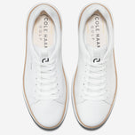 Cole Haan GrandPrø Topspin Waterproof Wide Golf Shoes - White/Natural