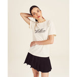 Malbon 女子俱乐部 Malbon 高尔夫 T 恤 - 帆布