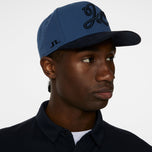 J.Lindeberg Caddie Golf Cap - Vintage Indigo