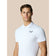 Castore Pinnacle Engineered Knit Polo Golf Shirt - White/Midnight Navy
