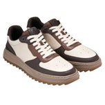 Cole Haan GrandProø Crossover 防水宽幅高尔夫球鞋 - 象牙色/马德拉色