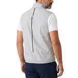 Cross Merion Lightweight Wind Golf Vest - Pale Grey