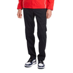 交叉专业的常规防水高尔夫裤子 - 黑色