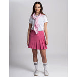 跨女子艾米·波罗高尔夫衬衫 - 白色