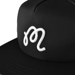 Malbon M Golf Snapback Cap - Black