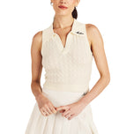 Malbon 女式 Freya 针织高尔夫背心 - 帆布