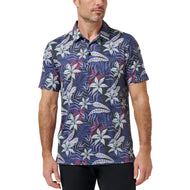 Travis Mathew 羽量级 Open Bay 高尔夫 Polo 衫 - 黑色